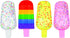 Raymond Geddes Mini Ice Cream Pens (48 per Bag) - Unique Pens in 4 Styles with Sprinkles and Rainbow - Cute Pens for Kids...