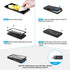 for Samsung Galaxy S21 Case Waterproof IP68 Certified Dustproof Shockproof Dirtproof Snowproof Rugged Cover Built-in Screen Protector for Samsung ...