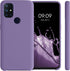 kwmobile Case Compatible with OnePlus Nord N10 5G Case - TPU Silicone Phone Cover with Soft Finish - Violet Purple...