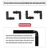 42 Piece Drip Irrigation Fittings Kit for 1/2" Tubing, 8 Tees, 8 Elbows, 8 Straight, 8 End Cap Plugs, 8 Angle, Drip Irrigation Barbed Connectors f...