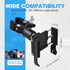 Phone Holder with Clamp for Golf Cart, All Metal Universal Phone Holder Handlebar Mount Clamp for Golf, Stroller, Bicycle, Bike, Wheelchair......