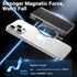 Magnetic Wallet for Magsafe Wallet, Strong Magnetic Card Wallet Holder, Holds Up to 5 Cards for iPhone 15/14/13/12 Pro Max Plus & MagSafe Case, Bl...