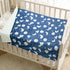 Baby Blankets for Unisex Boys Girls, Super Soft Nursery Minky Blankets, 30 x 40 inch Outer Space Printed Bed Throws Newborn (Night Sky)...