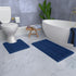 Bathroom Rugs Sets 2 Piece, Luxury Chenille Bath Mat Set, Soft Plush Anti-Slip Bath Rug + U-Shaped Toilet Mat. Microfiber Shaggy Carpet, Super Abs...