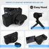 Camera Case for Sony ZV-1 ZV1 ZV 1 Vlog Camera, Camera Cover Body Skin with Removable Lens Cover Buttons Prompts Anti-Scratch Slim Fit Soft Silico...