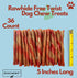 DOGCHEWZ™ Rawhide Free Twist Dog Chew Treats 5" (36 Ct/Bag) - Chicken Flavor - Gluten Free...
