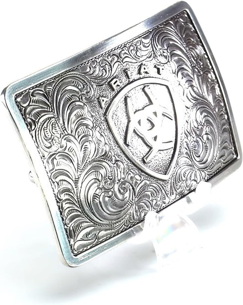 Ariat Men's Rectangle Filagree Shield Buckle...