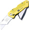 Folding Utility Knife?Box Cutter Retractable Foldable Heavy Duty Quick Change with 5-Piece Extra Blades...