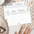 m&h invites Time Capsule Message Cards (50 Count) - Baby Shower or 1st Birthday Game Activity...