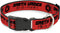 Star Wars Pet Collar, Dog Collar Plastic Buckle, Star Wars Darth Vader Japanese Characters and Logo Red Black, 9.5 to 13 Inches 1.0 Inch Wide...