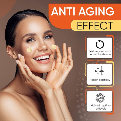 Vitamin C and Turmeric Clay Mask for Face – Deep Cleansing & Brightening Face Mask for Dark Spots, Pores, and Anti-Aging – Non-Greasy, Easy-to-App...