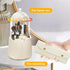 BigKing Makeup Brush Holder with Lid, Brush Holder Makeup Organizer,360 Rotating Dustproof Makeup Brushes Organizer for Vanity Desktop Bathroom Co...