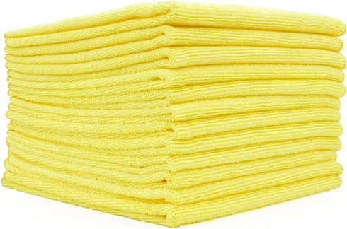 The Rag Company - All-Purpose Microfiber Terry Cleaning Towels - Commercial Grade, Highly Absorbent, Lint-Free, Streak-Free, Kitchens, Bathrooms, ...