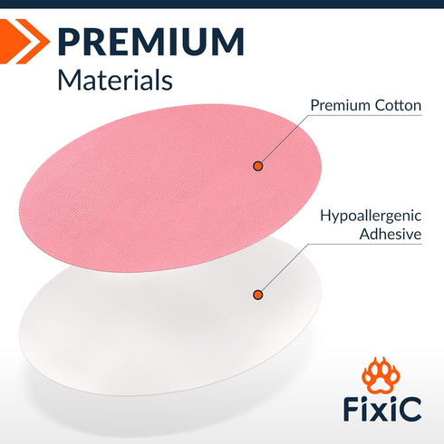 FixiC Freestyle Adhesive Patches 25 PCS – Good for Libre 1, 2, 3 & Plus – G7 & Stelo – Guardian – Waterproof Adhesive Patches – Libre Adhesive Cov...