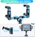 Phone Mount for Car, 360° Rotatable and Retractable Car Phone Holder Mount Free Adjustment Rear View Mirror Phone Holder for Car Universal Rearvie...