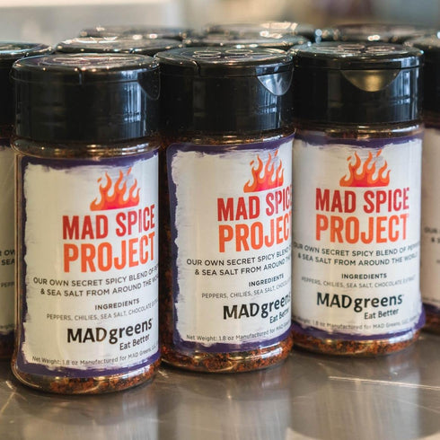 MAD Greens MAD Spice Salad Seasoning, Secret Spice Blend with Peppers, Chilies, Sea Salt, and Chocolate Extract, Blended in the USA, No Sugar Adde...