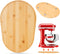 Mixer Sliding Slider Compatible with KitchenAid Bowl Lift Mixer - Bamboo Kitchen Countertop Storage Mover Sliding Caddy Moving Tray for Kitchen Ai...