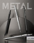 Nicpro 4 Pack Metal Mechanical Pencil Set 0.5 mm & 0.7mm with Case, Artist Pencil MP1000 with 8 Tubes HB & 2B Lead Refill, 3 Eraser, 9 Eraser Refi...