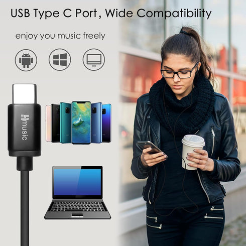 Sleep Earphones, Noise Isolation USB C Sleep Headphones Wired, Lightweight Soft Silicone Earbuds with Mic for Insomnia, Side Sleeper, Snoring, Air...