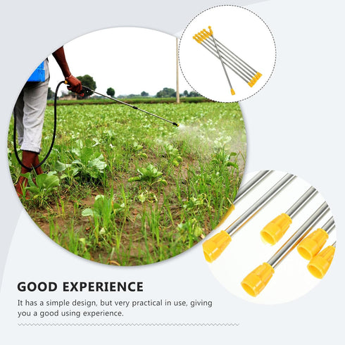 Hose Wand Sprayer 6pcs Sprayer Accessories Stainless Steel Boom shrink hose plant sprayer heavy sprayer fittings plastic garden hose sprayer wand ...