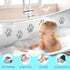 20 PCS Original Non-Slip Bathtub Stickers, Large Safety Bathroom Tubs Showers Treads Adhesive Decals with Scraper...