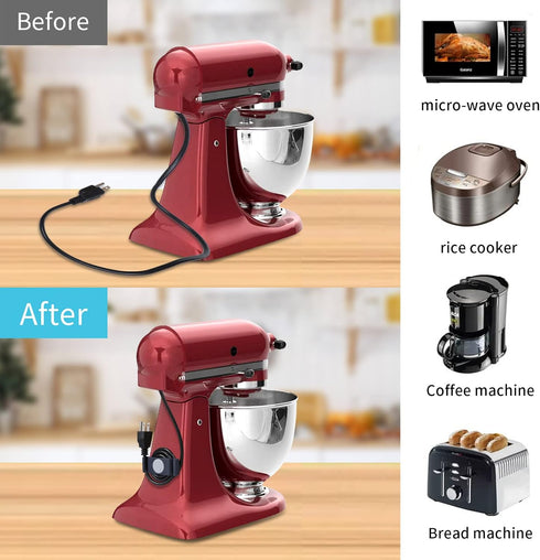 Cord Organizer for Appliances, 6 Pack Cord Wrapper Holder Winder Hider Keeper for Kitchen Appliances, Mixer, Blender, Coffee Maker, Air Fryer and ...
