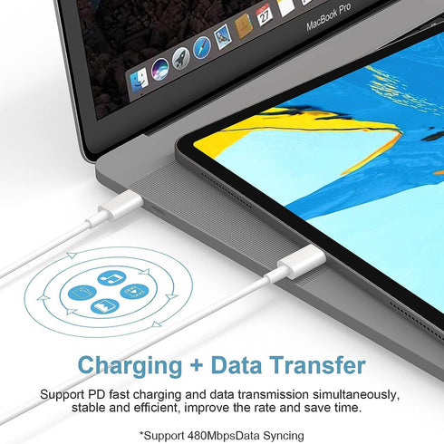 iPhone 15 Charger USB C Fast Charging Type C iPad Pro Charger, 6FT USB C Fast Charger Block Compatible with iPhone 15/ iPhone 15 Pro/iPhone 15 Pro...
