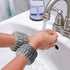 Face Washing Wristbands-Absorbent Wristband for Washing Face Microfiber Wrist Wash Band Towel, Makeup Skincare Prevent Liquids Spilling Down Arm (...