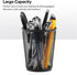 MaxGear Pen Holder for Desk, Premium Mesh Metal Pencil Holder Pen Cup Marker Holder Makeup Brush Holders, Desk Accessories & Workspace Organizers ...
