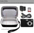 Carrying & Protective Case for Digital Camera Compatible with Kodak Pixpro/Canon PowerShot ELPH 180/190 / Sony DSCW800 / DSCW830, Camera Storage H...