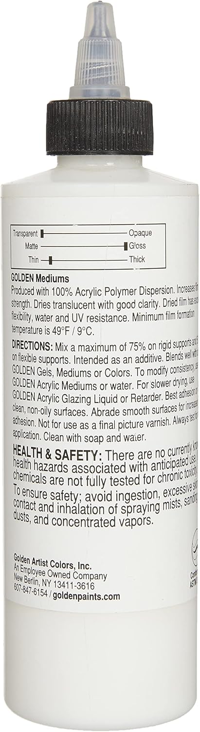 Golden GAC 200 Acrylic Series Medium 8-Ounce (0003920-5)...