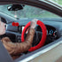 6 Pieces Fluffy Car Accessories Set Fluffy Steering Wheel Cover Soft Fuzz Handbrake Cover Gear Shift Cover Bling Car Mirror Fuzz Car Decoration 2 ...