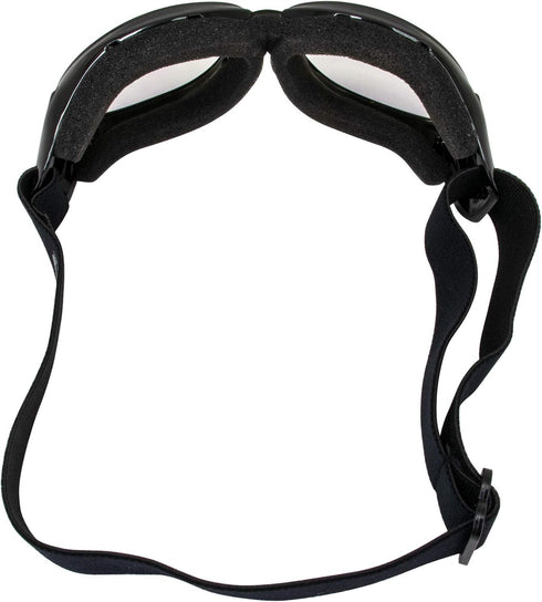 Global Vision Red Baron Motorcycle Aviator Dirt Bike 2 Goggles For Day and Night Super Dark and Clear Mirror Lenses...