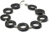 7 Inch 1 Strand MOP Black 10 Pieces Beads Size 15x15mm Shape Round Cut Smooth Making, Beading & Craft Supplies TMFBA14...