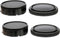 (2 Pack) FD Mount Rear Lens, FD Body Cover, Camera Body Protective Dust Cover, FD Lens Cap, FD Mount Back Cap, FD Cap, Compatible with Canon F1 FT...