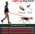 LED Dog Leash Light Up Dog Leash 4 Feet Micro USB Rechargeable Nylon Webbing Glow Safety Standard Dog Leash for Dogs by Bpawser (Red)...