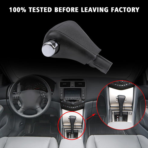 ZONFANT Gear Shifter Knob, Automatic Shift Handle Compatible with 2003-2006 Honda Accord, Replace#54131-SDA-A51 54130-SDA-A84ZB 54131-SDA-A81...
