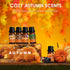 Autumn Fragrance Oil Set, Premium Fall Essential Oils for Diffuser and Candle Making - Pumpkin Spice, Cinnamon, Spiced Cider, Snickerdoodle, Autum...