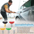 MroMax Pressure Washer Spray Nozzle Tips, 1/4" Stainless Steel, 1set (Multiple Degrees, 0°/15°/25°/40°/Soap)...