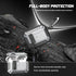 AirPods Pro 2nd Gen Case with Cleaning Kit, Military Hard Case Protective Armor with Lock, for AirPod Gen 2 Charging Case (2023/2022/2019, 2nd Gen...