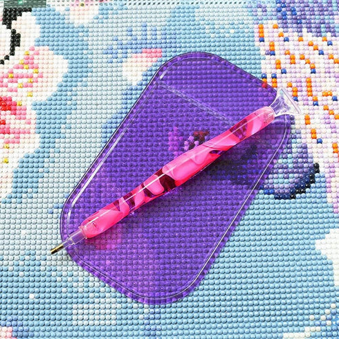 KS Purple 5D Diamond Painting Tools and Accessories Kits,Diamond Art Accessories with Diamond Painting Resin Pen,Wax, Diamond Painting Pen Tools S...