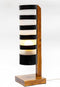 Desk Lamp for Bedside Table with 1 Watt Yellow LED Bulb, Decorative Handmade Nigthstand Lamp for Bedroom, Living Room, Kids Room or College Dorm. ...