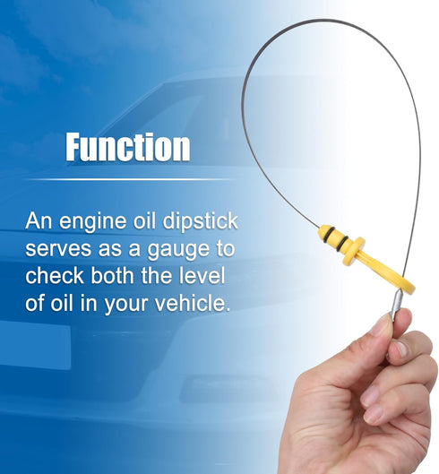 X AUTOHAUX Engine Oil Level Indicator Dipstick for Chevrolet Cruze 2011-2015 for Chevrolet Sonic 2012-2015 No.55574244 Yellow...