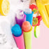 Silicone Ice Pop Mold Wpunwen Popsicle Molds with Lids 6 Pcs Silicone Popsicle Molds Reusable Popsicle Tubes with Clean Brush Durable Pure Color...