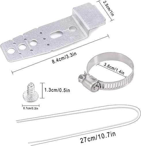 5001DD4001A Mounting Bracket Kit Dishwasher for LG with Screws 6026050