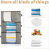8-Pack 90L Extra Large Capacity Storage Bins with Clear Window, Closet Organizer and Clothes Storage Bags, 3 Layers Fabric, Reinforced Handle and ...