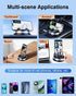 OATSBASF Cell Phone Holder for Car, Dashboard Car Phone Mount 360° Rotatable Car with Non-Slip Silicone, Compatible with iPhone,Samsung,Android Sm...