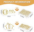 120 Pcs Paper Clips Set, 60 Pcs House Shaped Paper Clips and 60 Pcs Key Shaped Paper Clips for Office, Home, Gifts for Real Estate Agents and Real...
