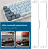 Stabilizers with Raised Wire 1 x 6.25u and 4 x 2u PCB Screw-in Stabilizers Compatible with GH60 87 Tenkeyless Keyboard/MX Mechanical Keyboard Sate...