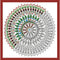 Design Works Crafts Zenbroidery, Christmas Mandala, 10" x 10" Craft Kit, Various...